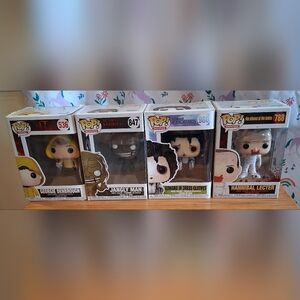 NIB Lot Of 4 Funko Pop Horror Movie Collectible Figurine Nerdy Home Decor